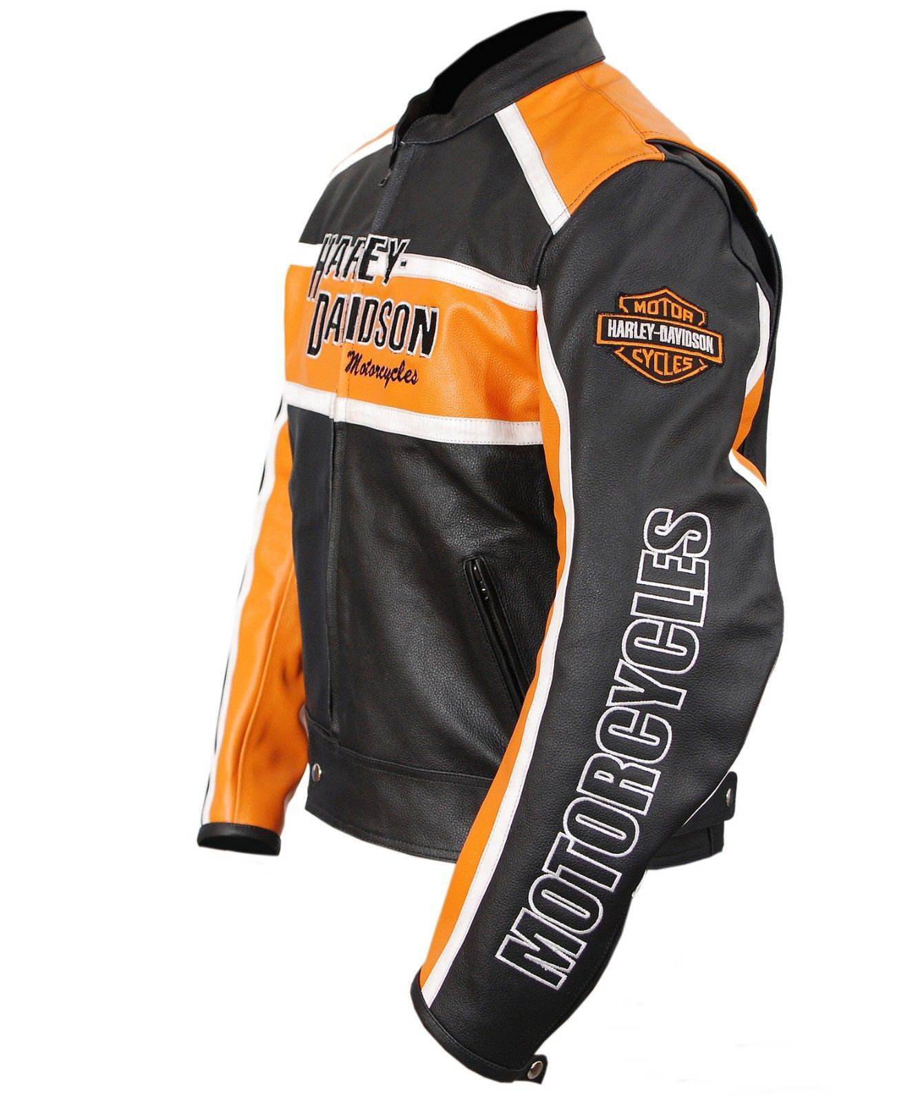 MEN'S HARLEY DAVIDSON MOTORCYCLE CLASSIC CRUISER JACKET | Leather ...
