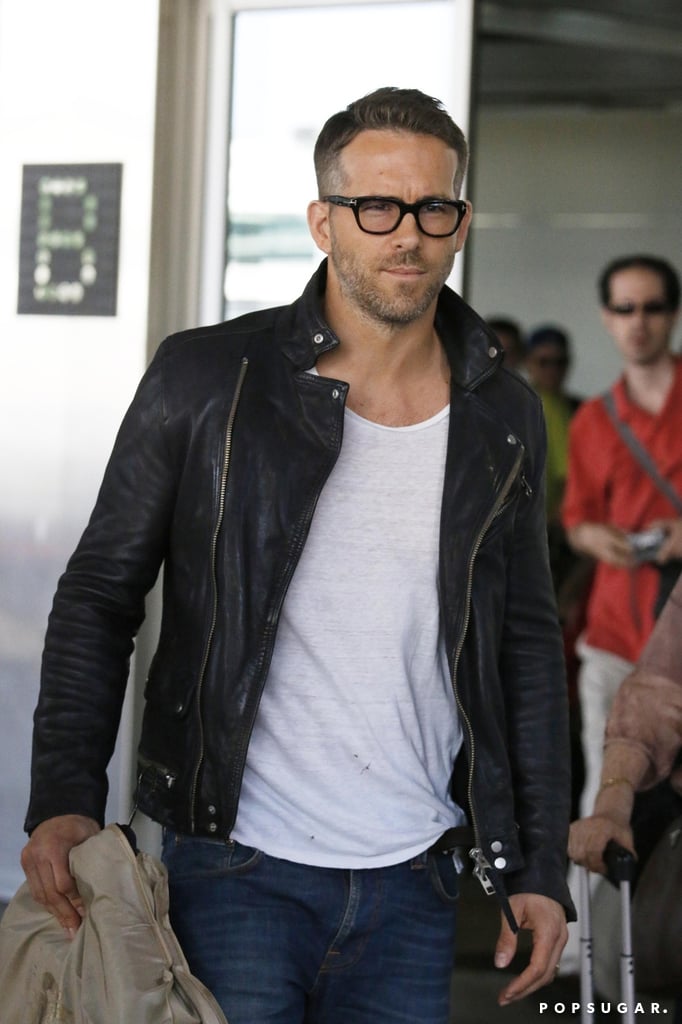 Ryan Reynolds Motorcycle Leather Jacket
