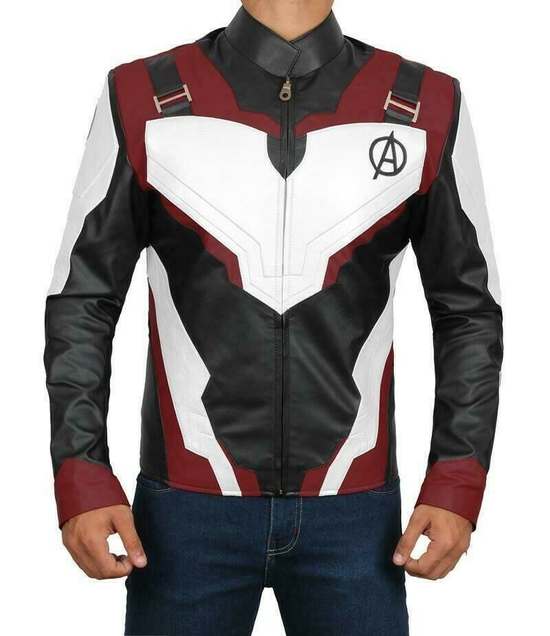 Iron Man Avengers Endgame Quantum Leather Jacket