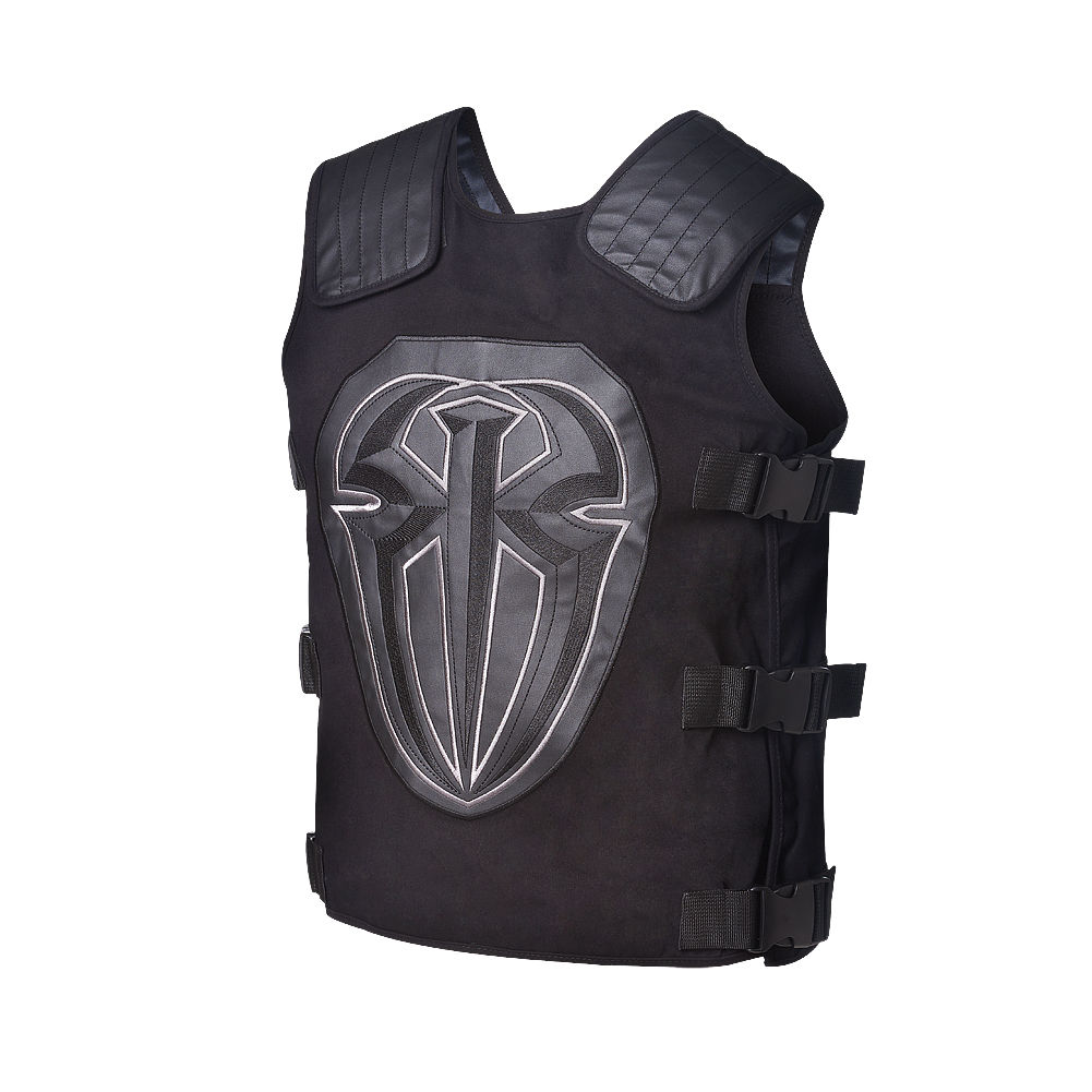 Roman Reigns Grey Black Vest