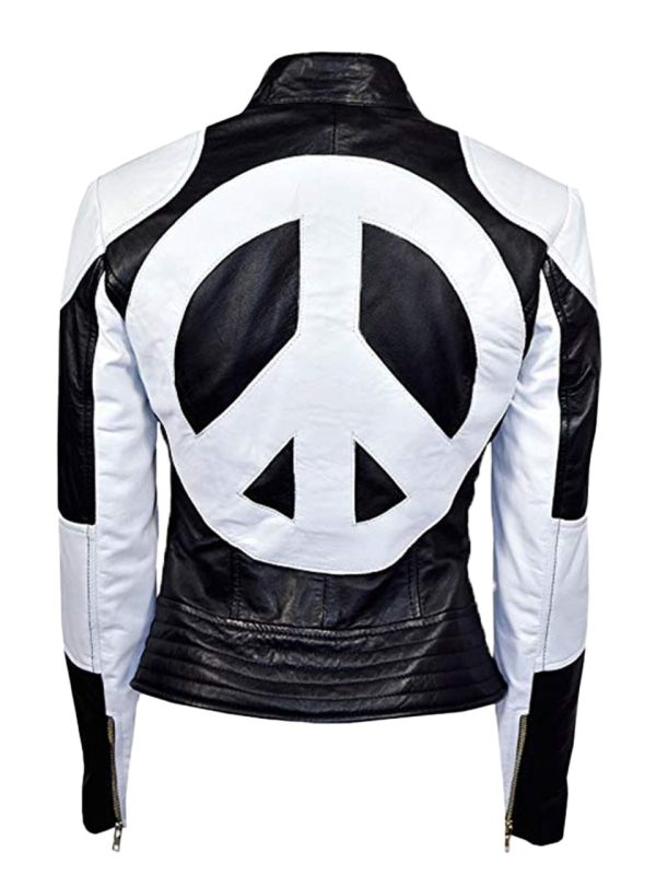 Kylie Minogue Red Heart Women Leather Jacket